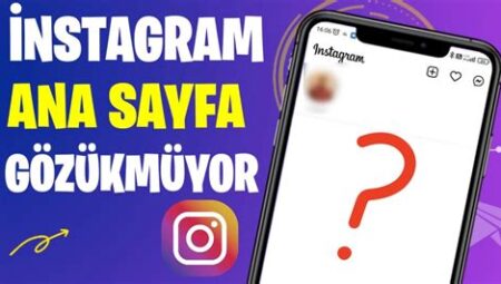 İnstagram Ana Sayfa Düzenleme İpuçları